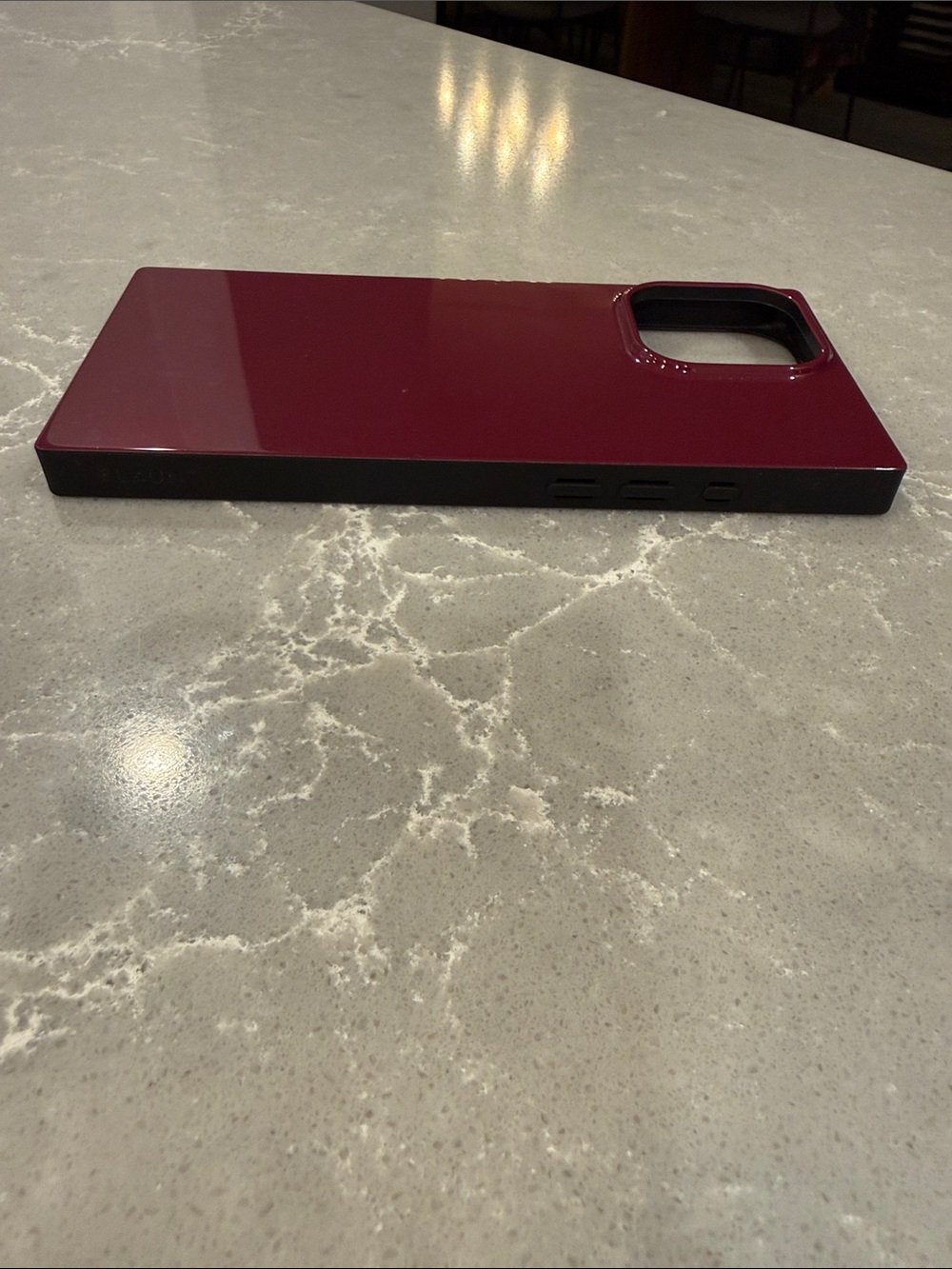FLAUNT  SQUARE® Burgundy iPhone 16 Pro Max square case